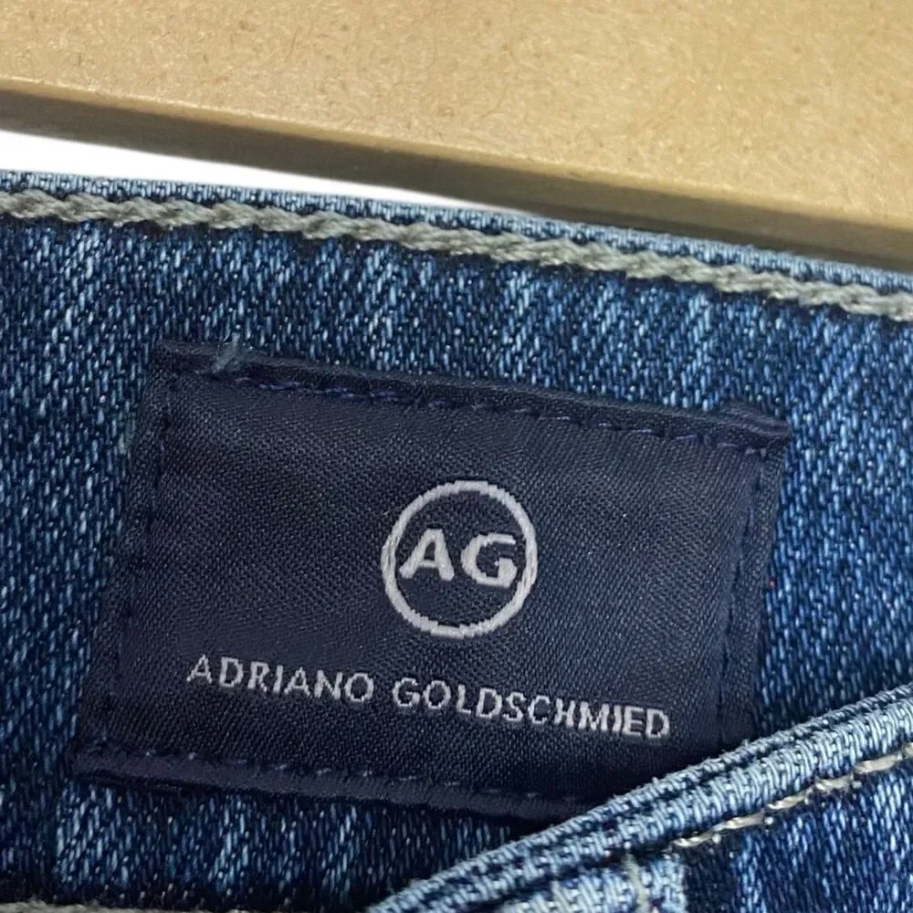 AG Adriano Goldschmied Jeans Womens 26 Blue High Rise Farrah Skinny Ankle NWT